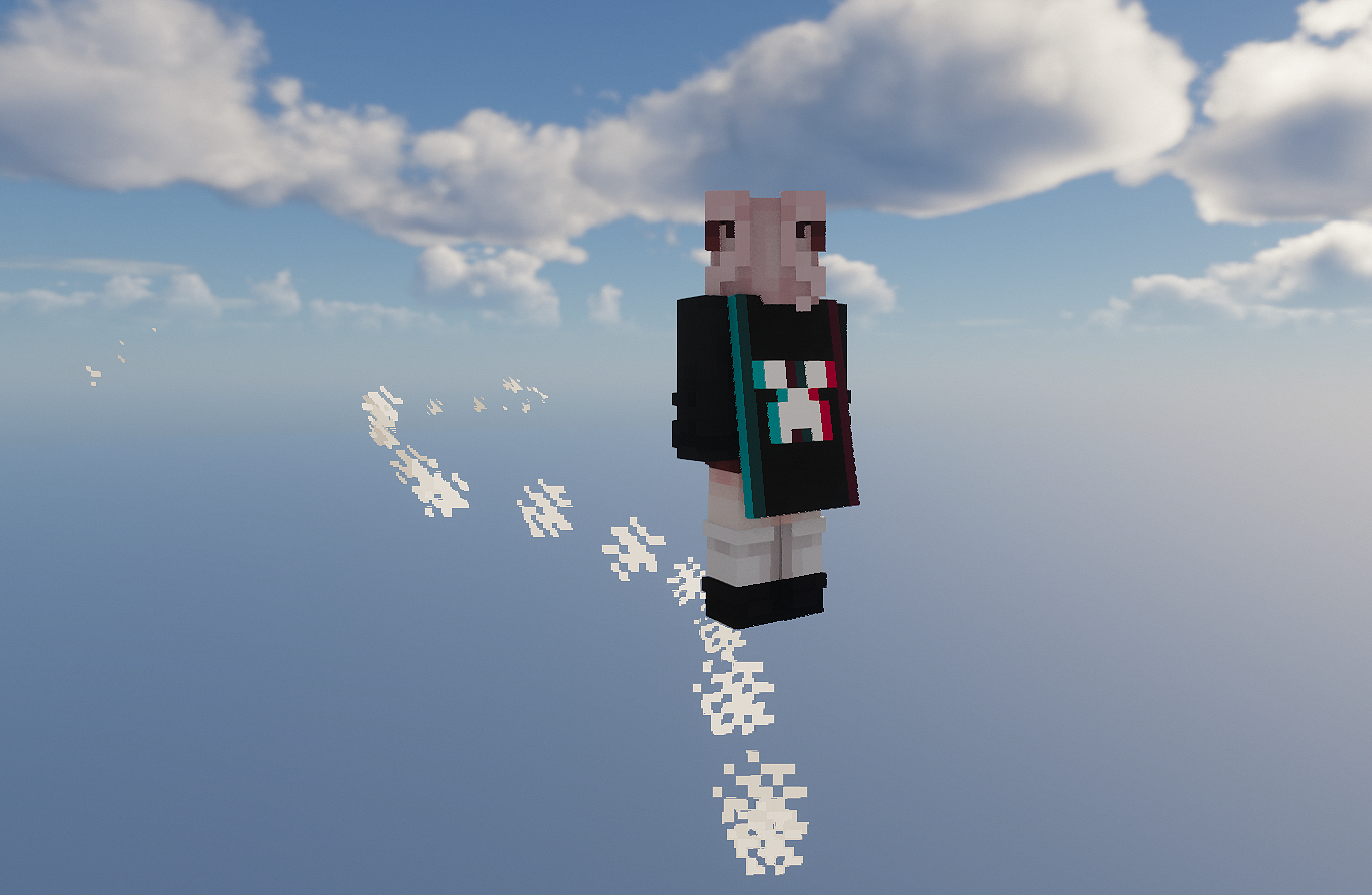 向玩家面前发射的cloud粒子